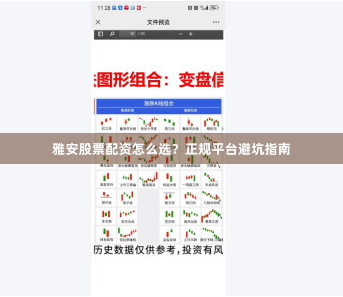 雅安股票配资怎么选？正规平台避坑指南